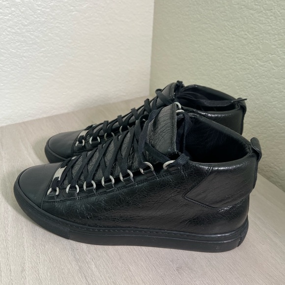 Balenciaga Black Arena Sneaker - Picture 1 of 6